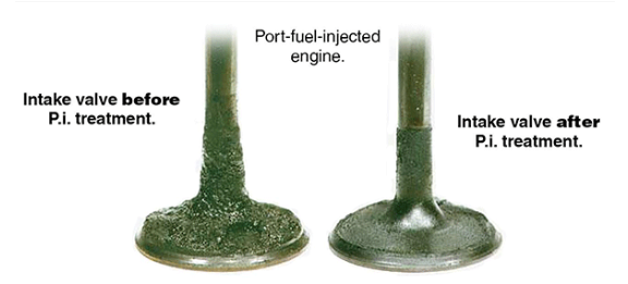 시간이 지남에 따라 연료 주입기와 벨브에는 퇴적물이 쌓이게 됩니다.