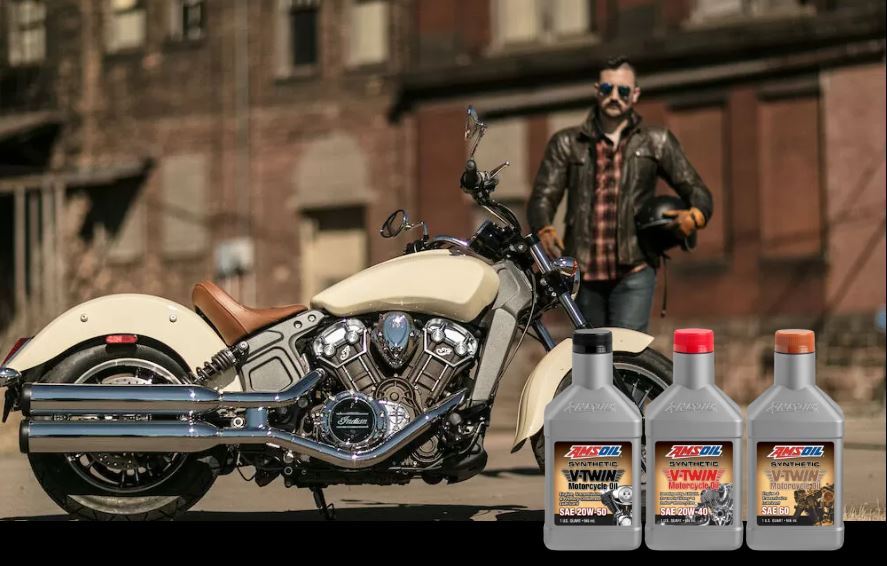 AMSOIL Synthetic V-TwinMotorcycle Oil